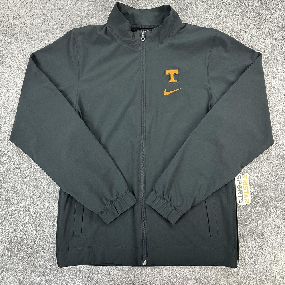 Tennessee Volunteers Jacket Mens Small Black Orange Full Zip Nike PE Team Issue